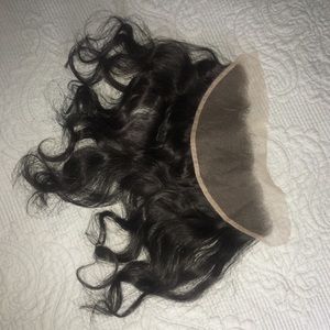 ‘Yummy Extensions’ Virgin Nat. Wave Lace Frontal